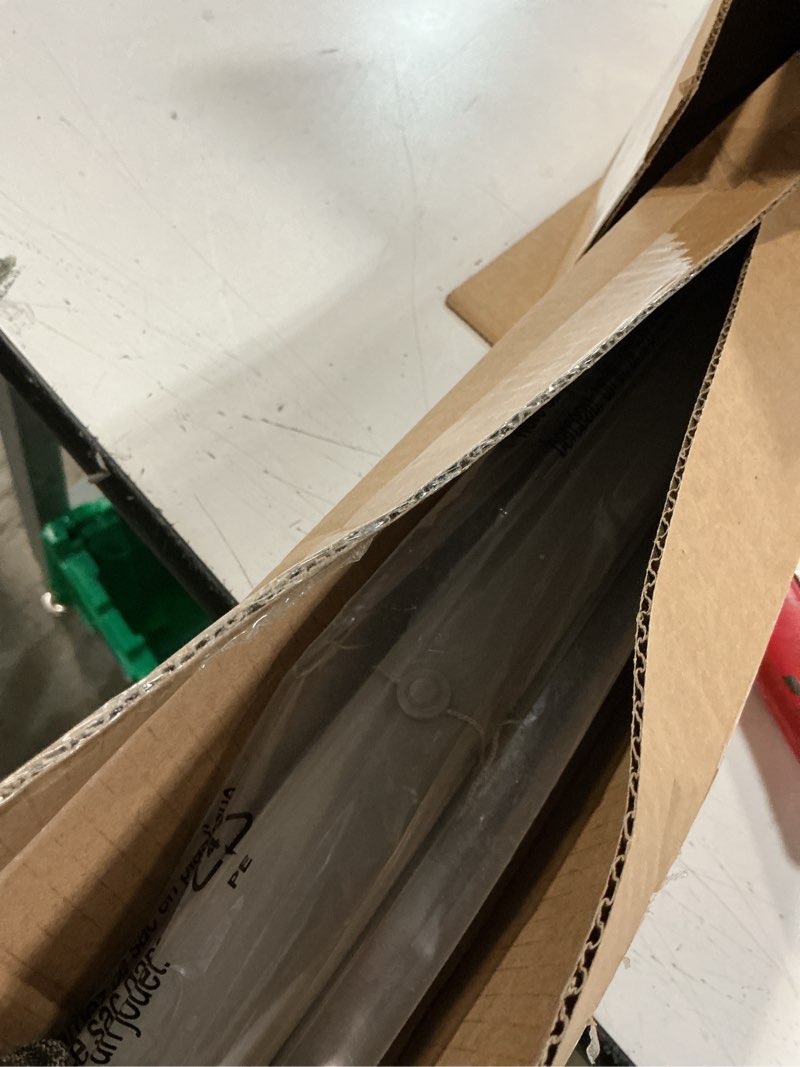 Condition photo showing Good Condition for lazblinds no tools no drill 1" vinyl mini blinds, cordless blinds for windows, light filtering horizontal window blinds & shades, 32" w x 48" h, grey cordless-grey 32" w x 48" h