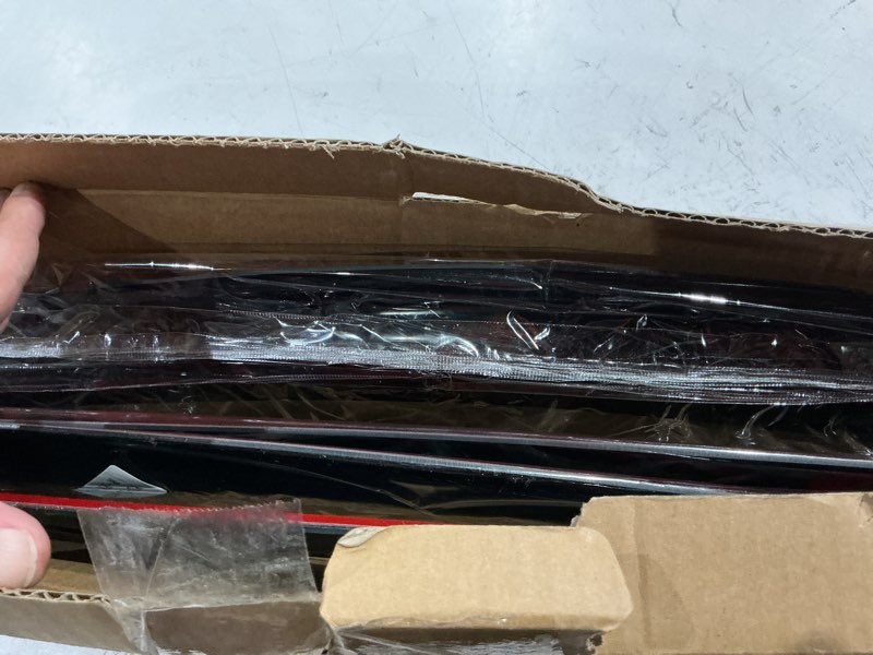 Condition photo showing New/Like New for window visors rain guards for 2010 2011 2012 2013 2014 2015 2016 2017 chevy equinox, out-channel window vent wind deflectors visors shades for 10-17 equinox 2010-2017 chevy equinox