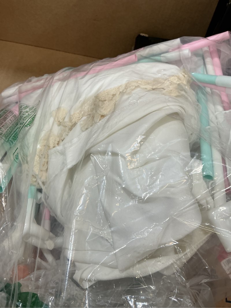 Condition photo showing New/Like New for princess tent for girls indoor - white play tent for kids, girls toys for indoor princess games white tent & rainbow rug