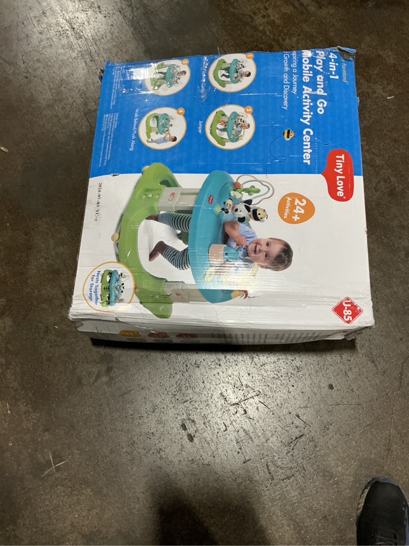 Condition photo showing As Is for tiny love 4-in-1 play and go mobile activity center, tiny farm
