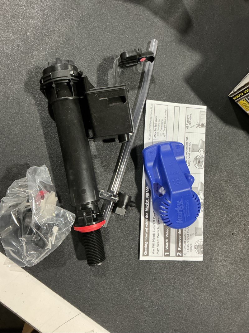 Condition photo showing As Is for Korky Store LAVELLE-528GT