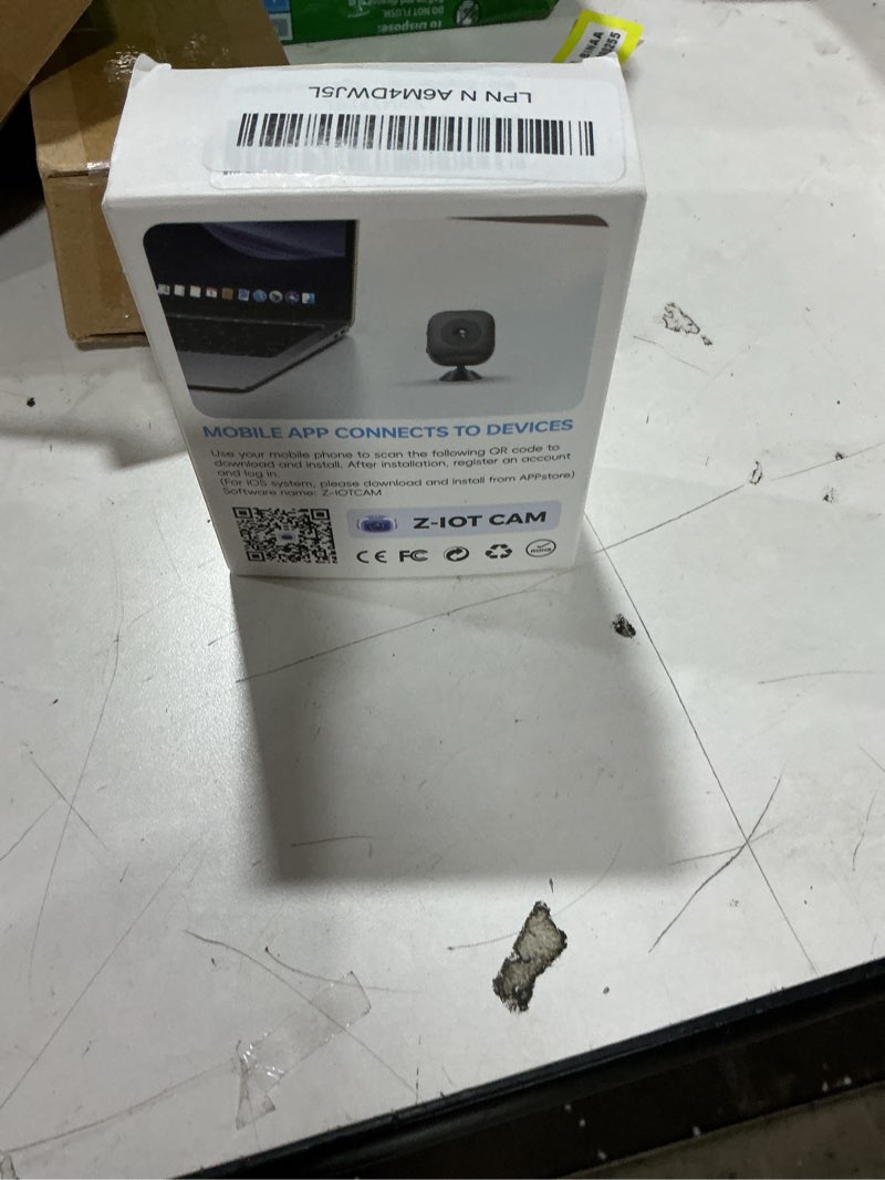 Condition photo showing Good Condition for Hidden Camera,Mini Small Camera,HD Security WiFi Wireless Cameras SD Card Storage & App Control,Wireless Surveillance with Magnetic Mount,Motion Detection for Indoor