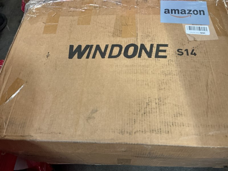 Condition photo showing As Is for Windone S14/S16 Electric Bike for Adults, Max 19/22 MPH Speed & 28/50 Miles Range (PAS),500W/750W Peak Motor, Foldable, Lightweight, Shock Absorbers, UL2849 Certified Ebike S14 Pro/White/Peak 500w