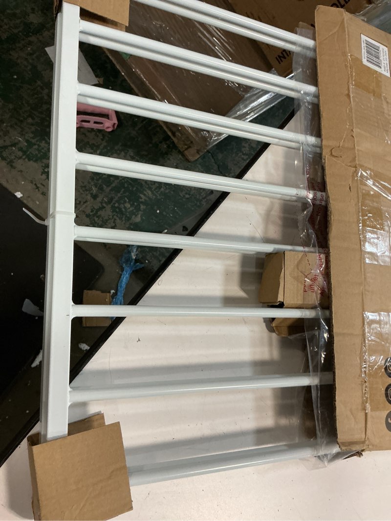 Condition photo showing Good Condition for regalo 2-in-1 extra wide stairway and hallway walk throughbaby safety gate, hardware mounting, white 24"x40.5"x28.5"(pack of 1) white 24-40.5"w x 28.75"h