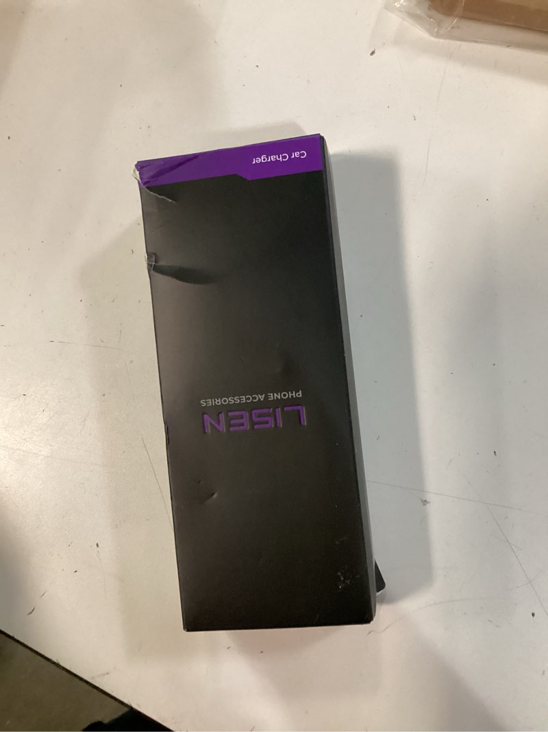 Condition photo showing New/Like New for LISEN Retractable Car Charger, for Valentines Day Gifts for Him, 69W Cars Adapter USB C Fast Charger for iPhone 17 Pro Max 16, Car Accessories Gadgets for Men, Anniversary Birthday Gifts for Men Women Grey 31.5 Inch