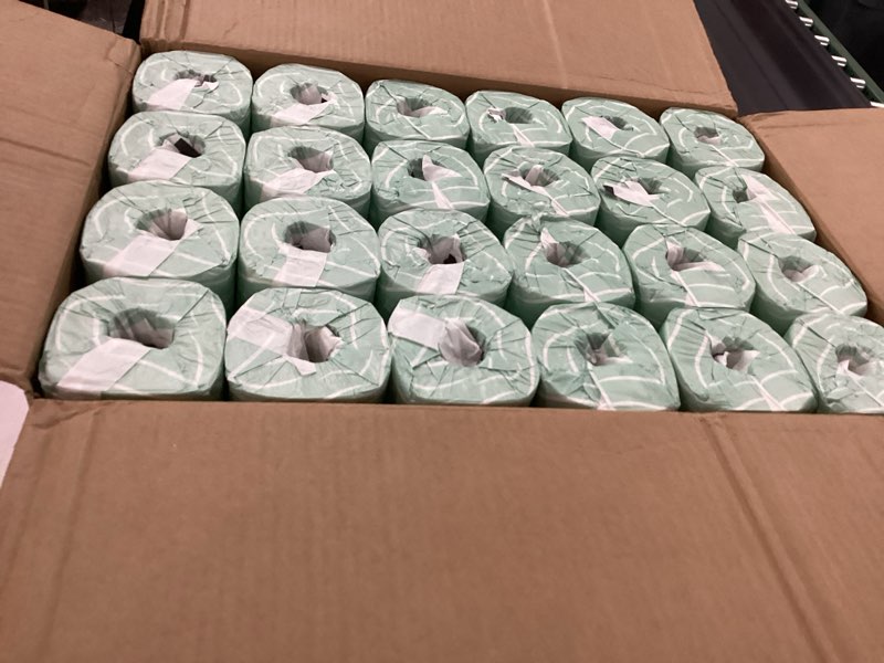 Condition photo showing New/Like New for Tork Septic Safe Toilet Paper, White, 2-Ply 100% Recycled, Eco-Friendly, T24 Compatible 96 Rolls x 500 Sheets (TM1616S)