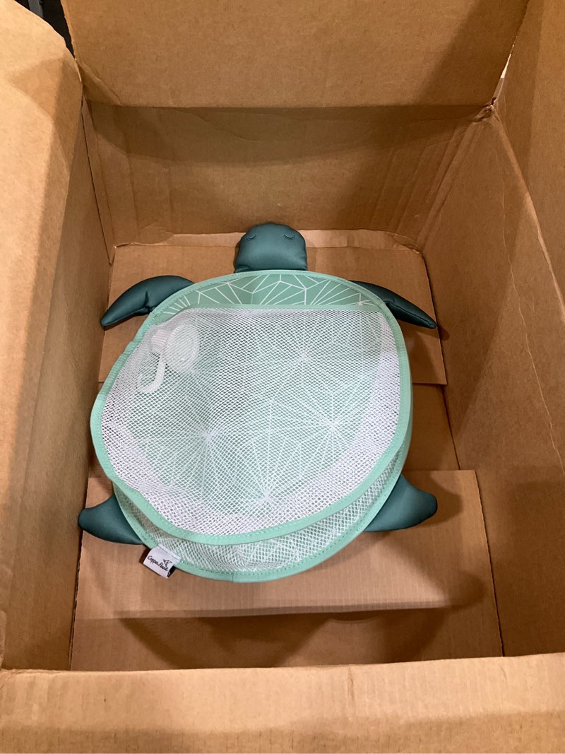 Condition photo showing Good Condition for oceana bath toy organizer with suction cups by copper pearl: extra-large mesh bath toy holder for bathtub, quick-dry bath toy storage net, convenient bath toy net for tub - wade wade large