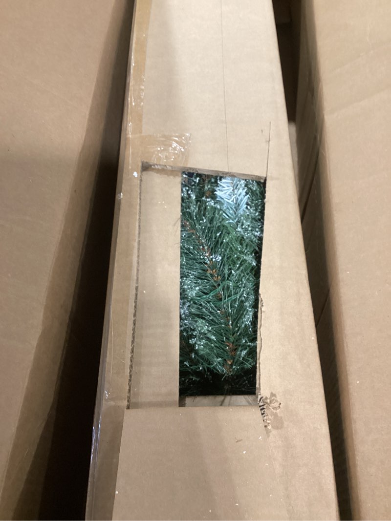 Condition photo showing Good Condition for Nearly Natural 3ft. Frosted Swiss Pine Artificial Christmas Tree with 50 Clear LED Lights and Berrie