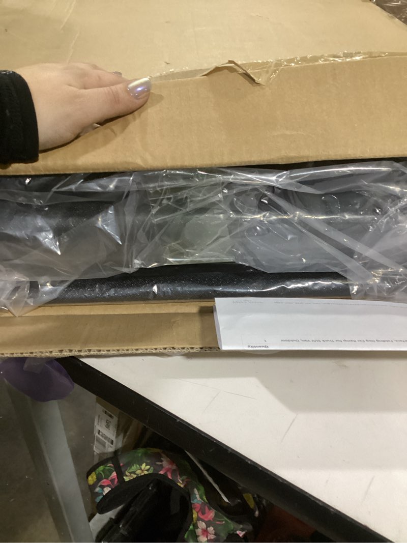 Condition photo showing Good Condition for Dog Ramp for Car, 67''x20'' Dog Ramps for Large Dogs with Non-Slip Surface, Folding Dog Car Ramp for Truck SUV Van, Outdoor Pet Ramp for Car Up to 250LBS, Portable Car Ramp for Dogs 67'' x 20''