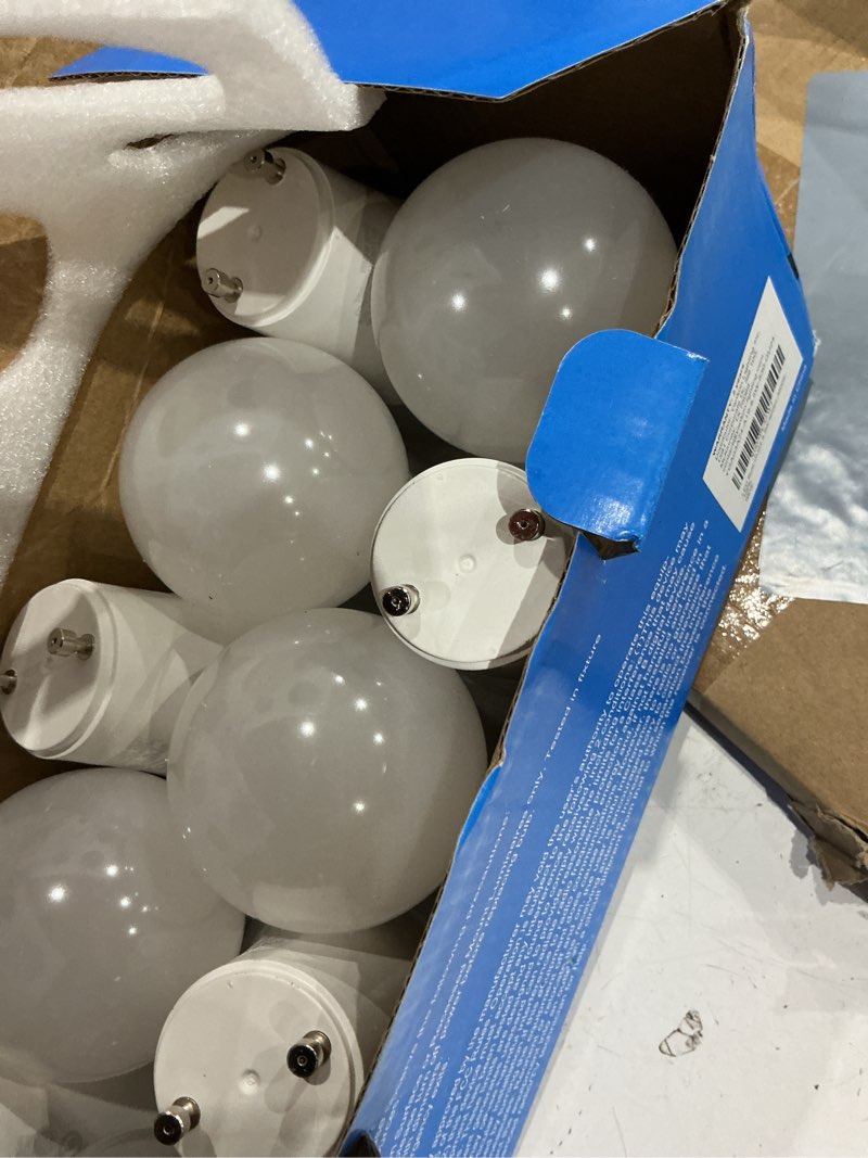 Condition photo showing Good Condition for energetic led gu24 light bulb, a19 shape 60 watt equivalent (8.5w), 3000k warm white, 800 lumens, non-dimmable, 2 pin led light bulb, ul listed, 10 packs 3000k warm white 10 count (pack of 1)