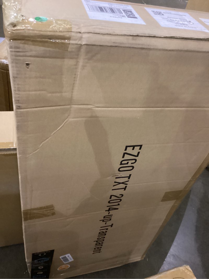 Condition photo showing New/Like New for XUANYUDG0769 Golf Cart Windshield Fits 2014-up EZGO TXT Freedom Transparent Acrylic To Prevent UV Ray and Foldable EZGO TXT Windshield