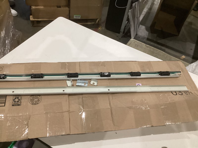 Condition photo showing As Is for legrand wiremold wh20gb306tr plugmold 2000 series 3 foot hardwired power strip with 6 tamper resistant outlets, white