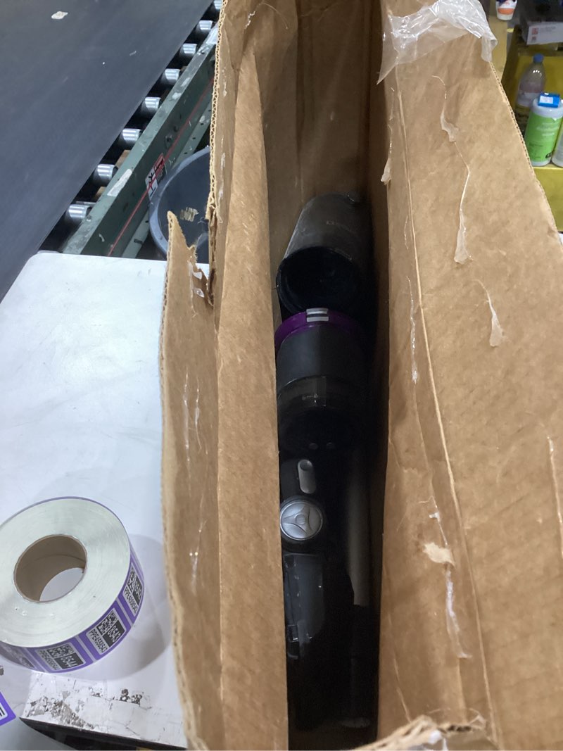 Condition photo showing As Is for Eureka Cordless Vacuum Cleaner Lightweight, Stick Vacuum Rechargeable for Hardwood, Pet Hair, Black, ReactiClean 410