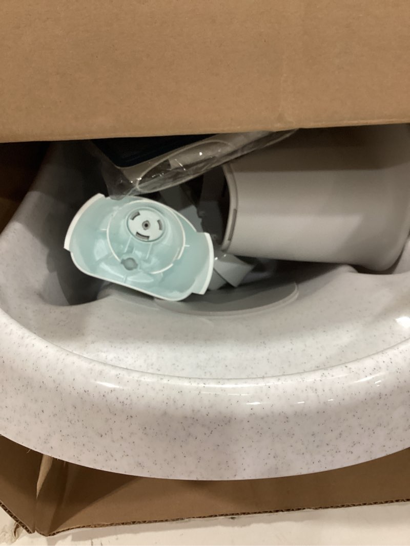 Condition photo showing Good Condition for the first years rain shower baby bath tub set - includes convertible bath tub and sling with soothing spray - baby bath seat and spa for newborn to toddler - baby bath essentials