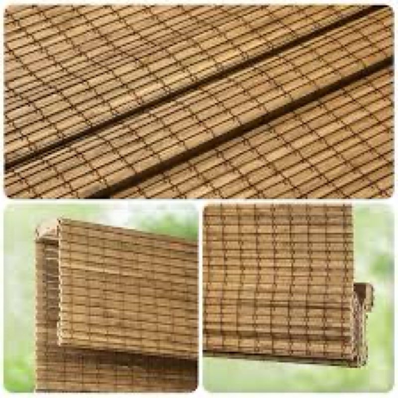 bamboo roman shades