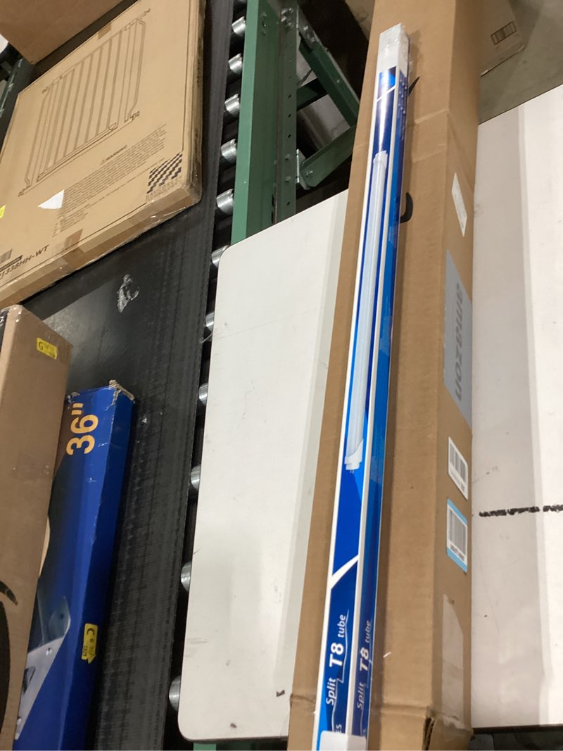 LightingWill LED T8 Light Tube 4FT, Daylight White 5000K, Dual-End Powered Ballast Bypass, 2000Lumen