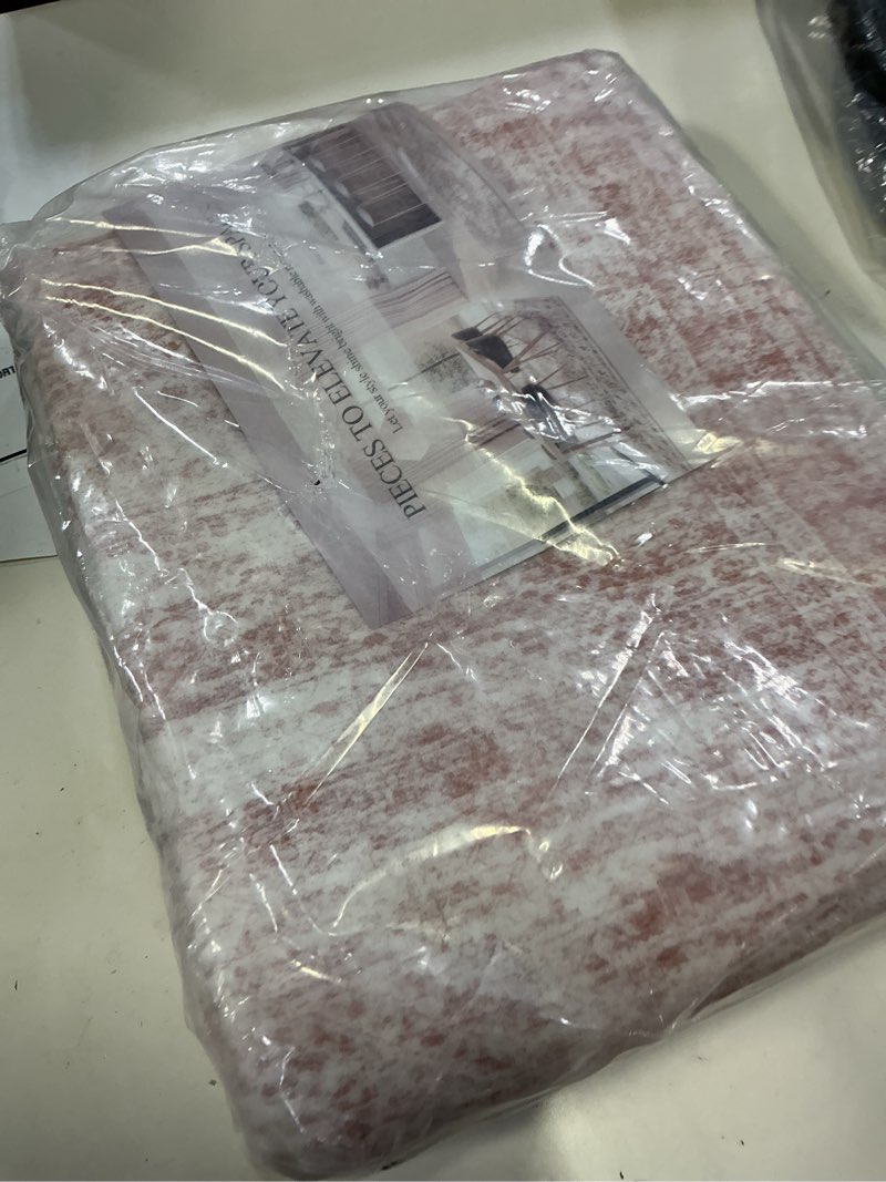 Condition photo showing New/Like New for long bathroom rugs runner - washable runner rugs for hallway 2x10, ultra-thin soft kitchen carpet runner, anti slip backing runner rugs for entrance, bedroom, living room(2'x10', pink/ivory) pink/ivory 2' x 10' (runner)