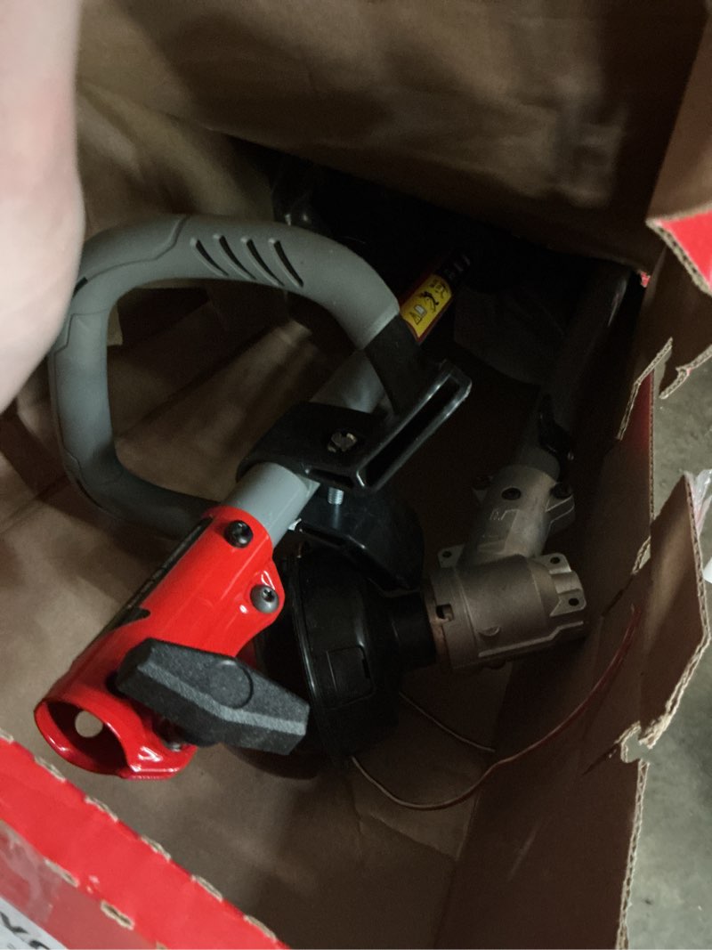 Condition photo showing As Is for craftsman ws2200 25-cc 2-cycle 17-in straight shaft attachment capable gas string trimmer