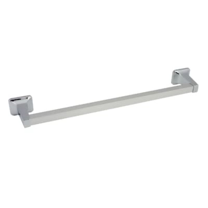 Project Source Seton 18-in Chrome Wall-mount Single Towel Bar