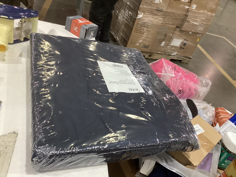 Condition photo showing New/Like New for DMI Seat Cushion and Chair Cushion for Office Chairs, Wheelchairs, Scooters, Kitchen Chairs or Car Seats, FSA HSA Eligible, for Support and Height while Reducing Stress on Back, Tailbone or Sciatica