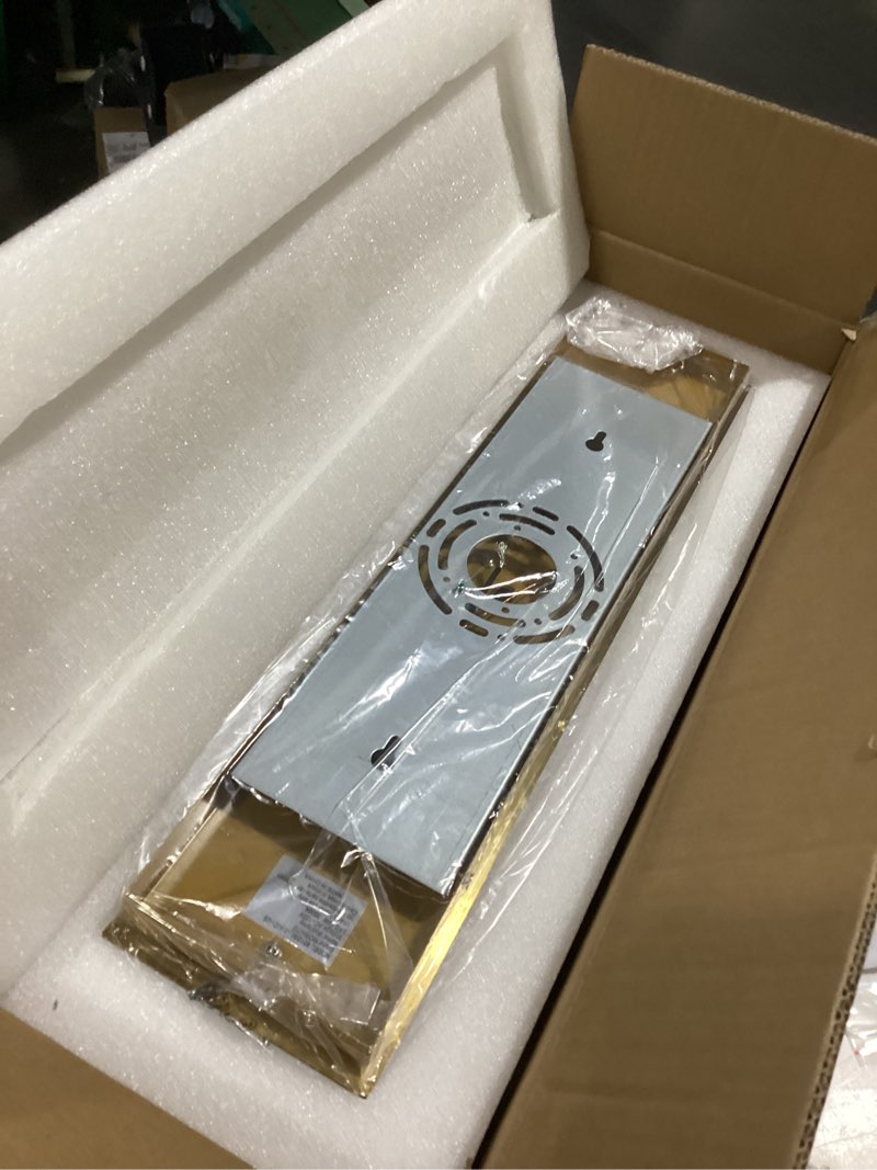 Condition photo showing Good Condition for woshitu led wall sconce light: 19 inch gold modern sconces wall lighting 3000k dimmable crystal wall lamps indoor bathroom sconce wall mount light fixtures for living room/bedroom/hallway gold-hardwired 19 inch