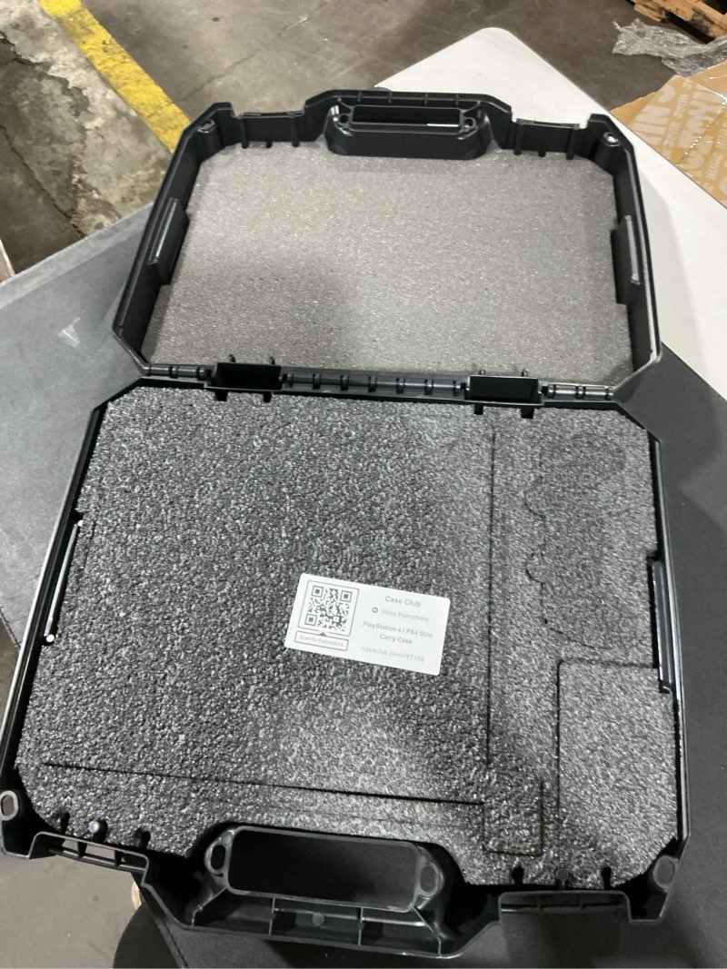 Condition photo showing New/Like New for Case Club Case fits Playstation 4 / PS4 Slim in Pre-Cut Carry Case
