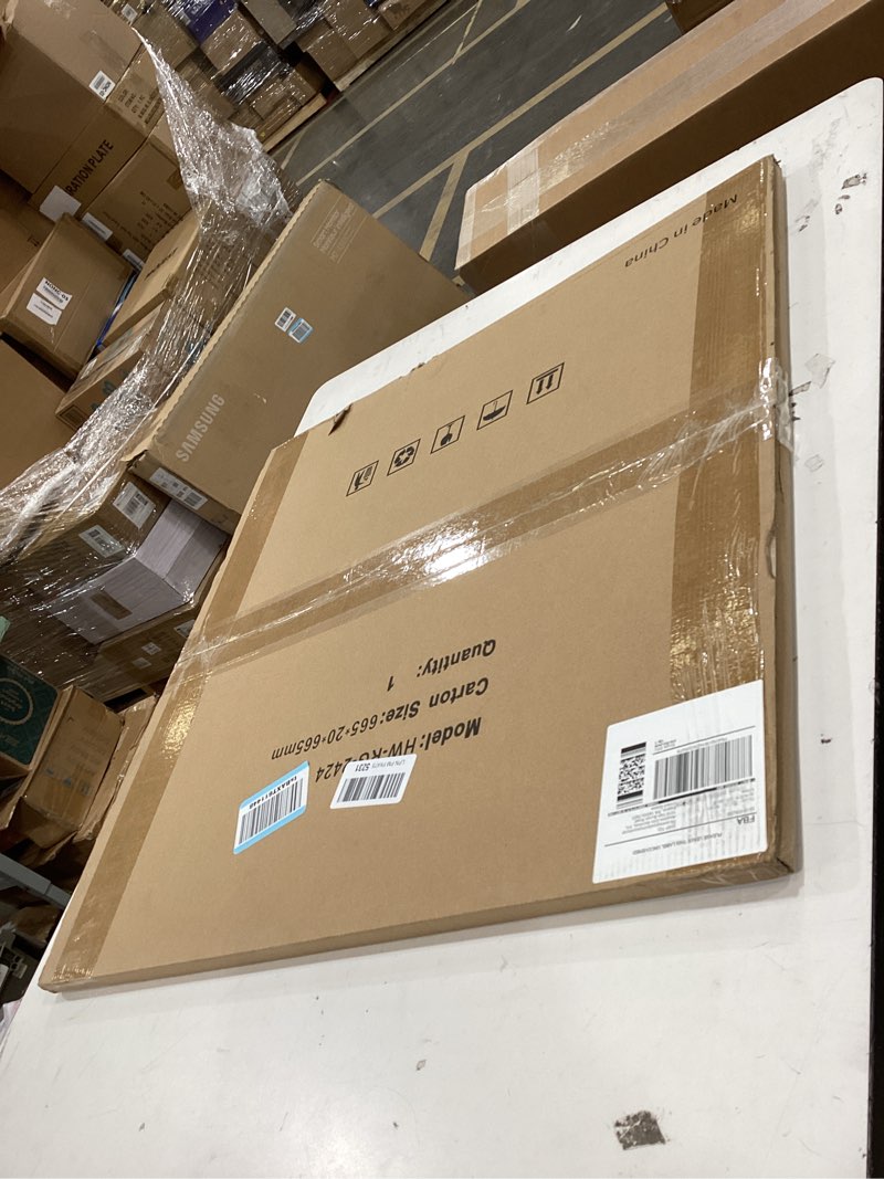 Condition photo showing New/Like New for 24"W x 24"H [Duct Opening Size] Steel Return Air Grille, Air Return Vent Cover for Ceiling and Sidewall - HVAC Air Vent Covers - [Outer Dimensions: 25.75"W x 25.75"H] 24"W x 24"H [Duct Opening]