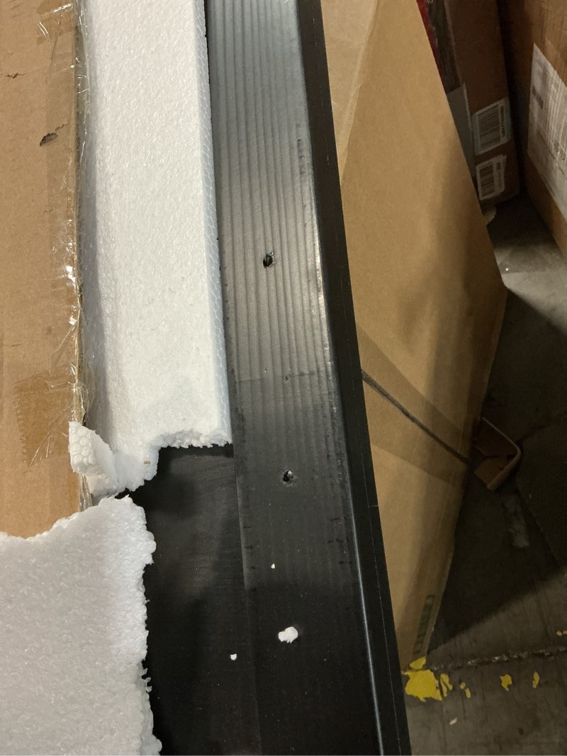 Condition photo showing As Is for TIRYIUOU Gas Stove Top Cover: Wooden 30 * 22 Inches Electric Stovetop Covers, Noodle Board with Handles, Wood RV Cutting Board for Kitchen Counter Pine-Black