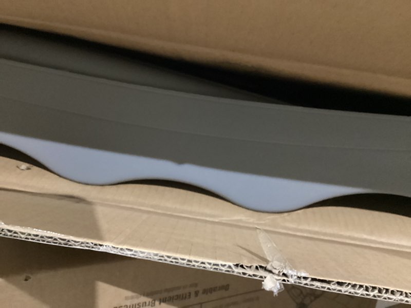 Condition photo showing Good Condition for Amazon Basics Foldable Non-Slip Pet Stairs, Steps for Dogs and Cats, 14.6'' W x 22.75'' D x 19.5'' H, Grey 14.6'' W x 22.75'' D x 19.5'' H Grey