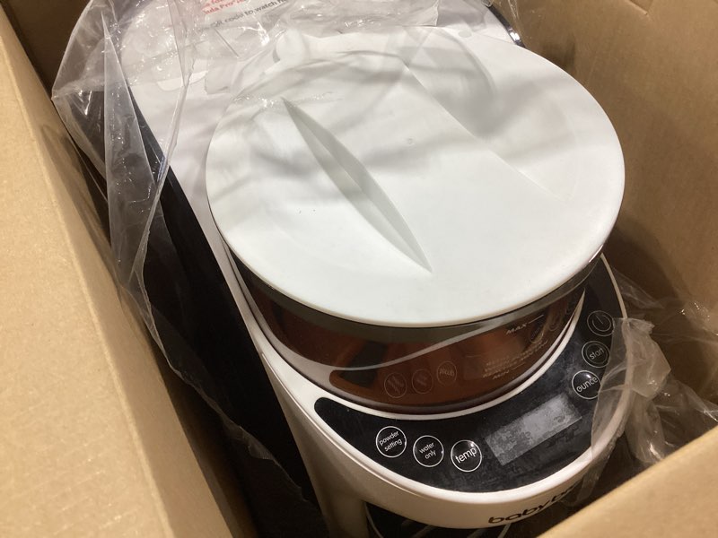 Condition photo showing Good Condition for baby brezza new and improved formula pro advanced formula dispenser machine - automatically mix a warm formula bottle instantly - easily make bottle with automatic powder blending, white