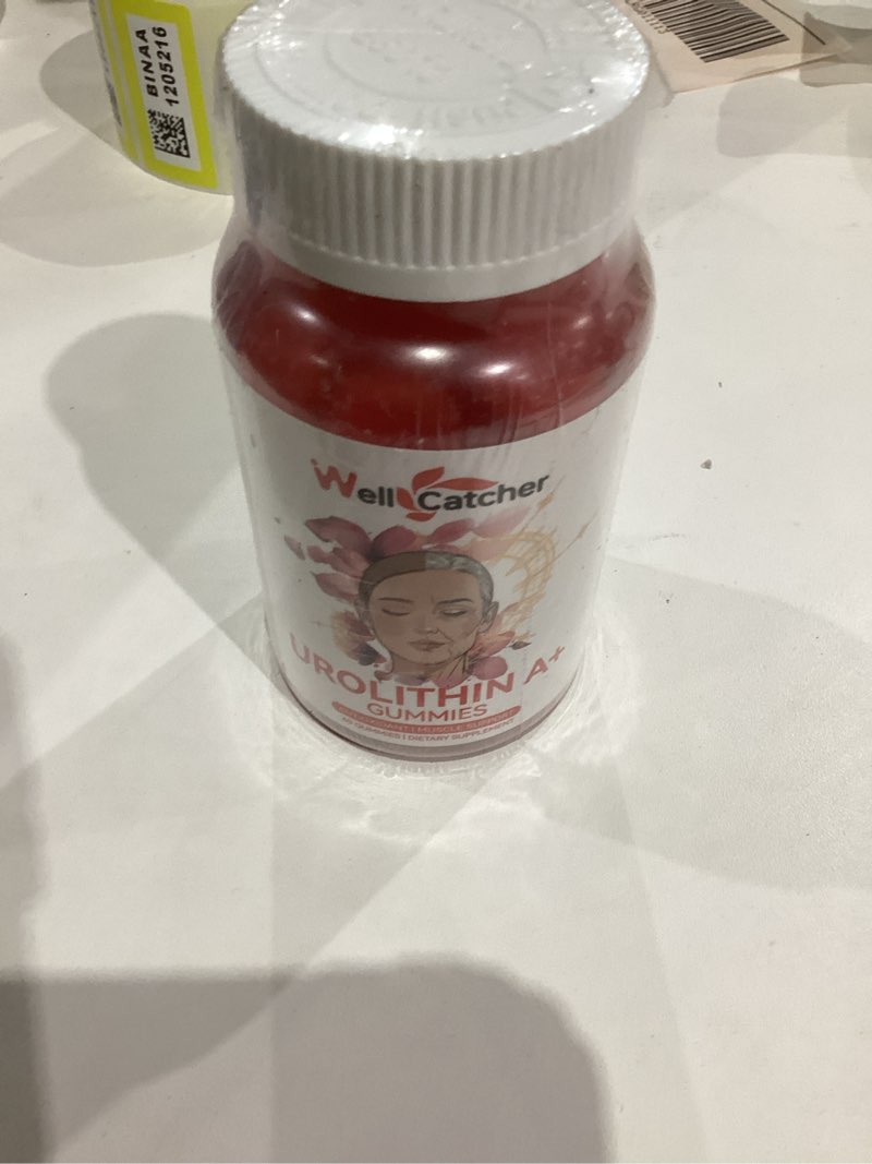 Condition photo showing New/Like New for Urolithin A Supplement Gummies: Liposomal Urolithin A+ Support Healthy Aging Muscle Strength And Longevity With CoQ10 Quercetin Vitamin C and Astaxanthin, Sugar Free Vegan Raspberry Flavor 30 Days
