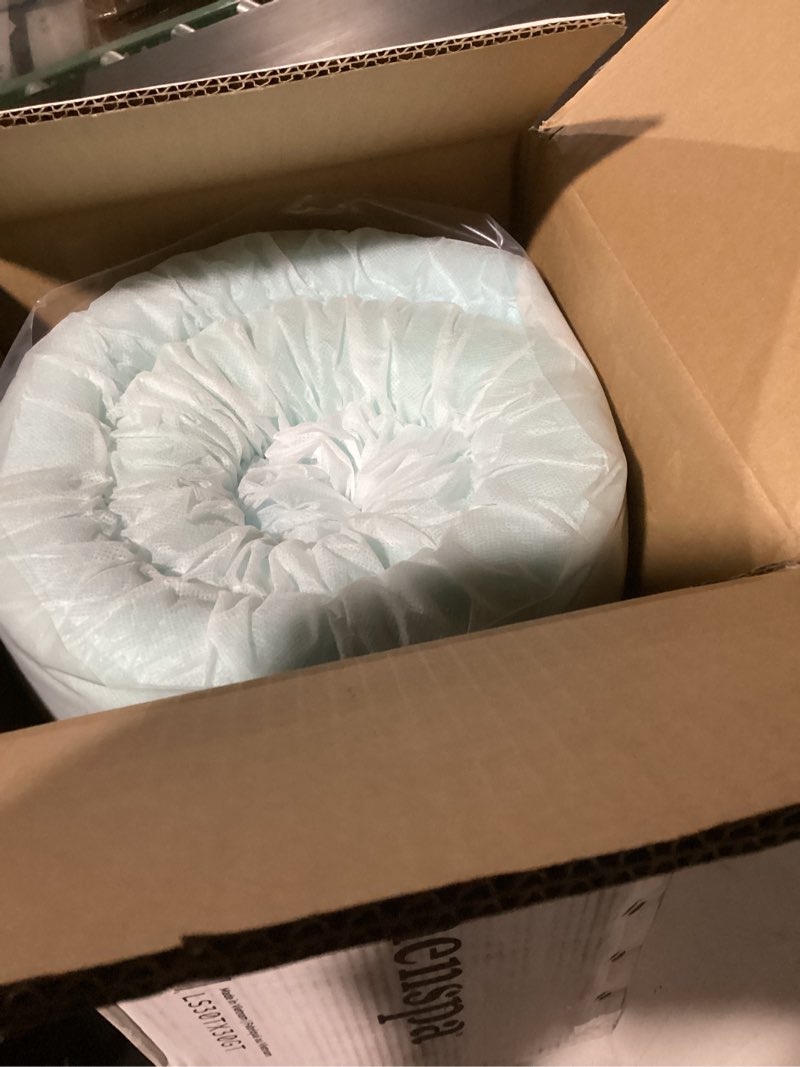 Condition photo showing New/Like New for linenspa memory foam mattress topper - 3 inch gel infused memory foam - plush feel - cooling and pressure relieving - certipur certified - dorm room essentials - twin xl size twin xl 3 inch classic gel