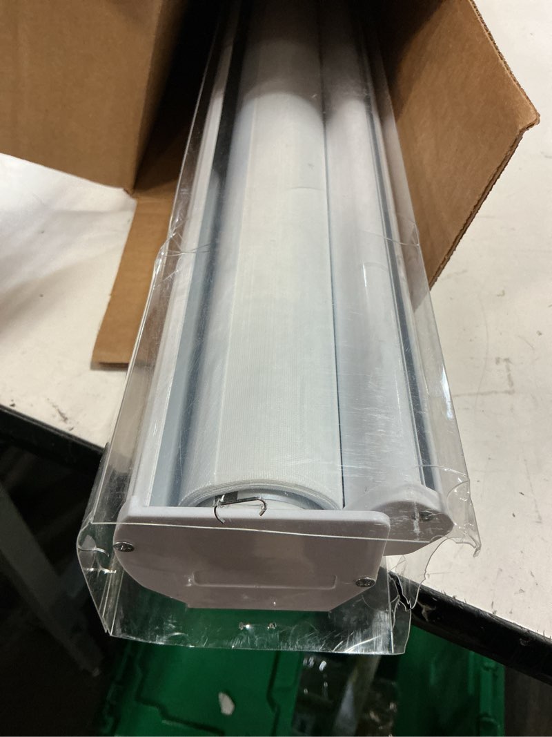 Condition photo showing New/Like New for persilux cordless zebra blinds for windows (45" w x 64" h, white) free-stop roller windows shades dual layer light control for day and night, light filtering sheer shades for home, easy to install 45"w x 64"h white