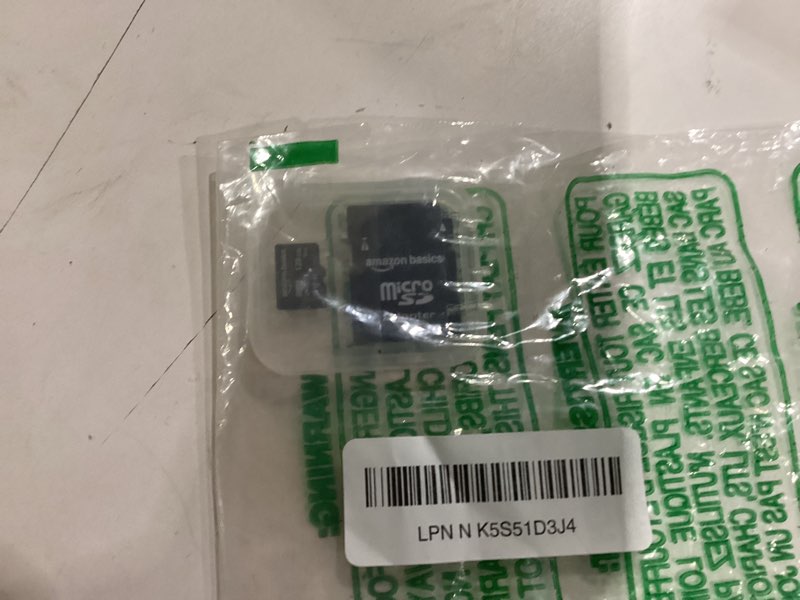 Condition photo showing New/Like New for Amazon Basics Micro SDXC Memory Card with Full Size Adapter, A2, U3, Read Speed up to 100 MB/s, 128 GB, Black 128GB