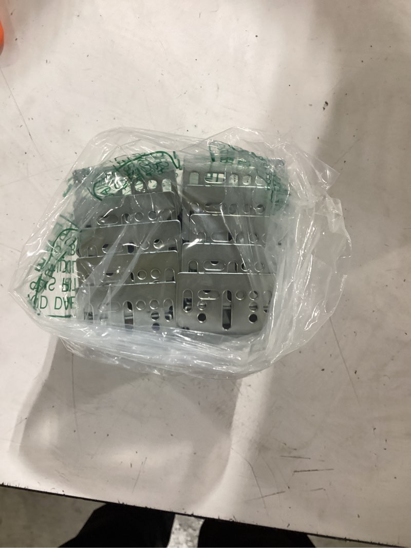 Condition photo showing Good Condition for lontan rear mounting brackets for drawer slide 10 pairs - b4502 cabinet drawer bracket for face frame cabinets for 1.77 inch(45mm) width drawer gildes 1.77 inch 10