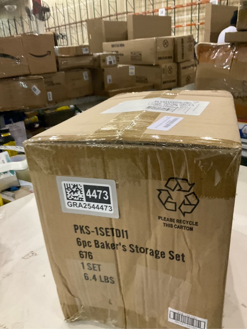 6pcs baker’s storage set