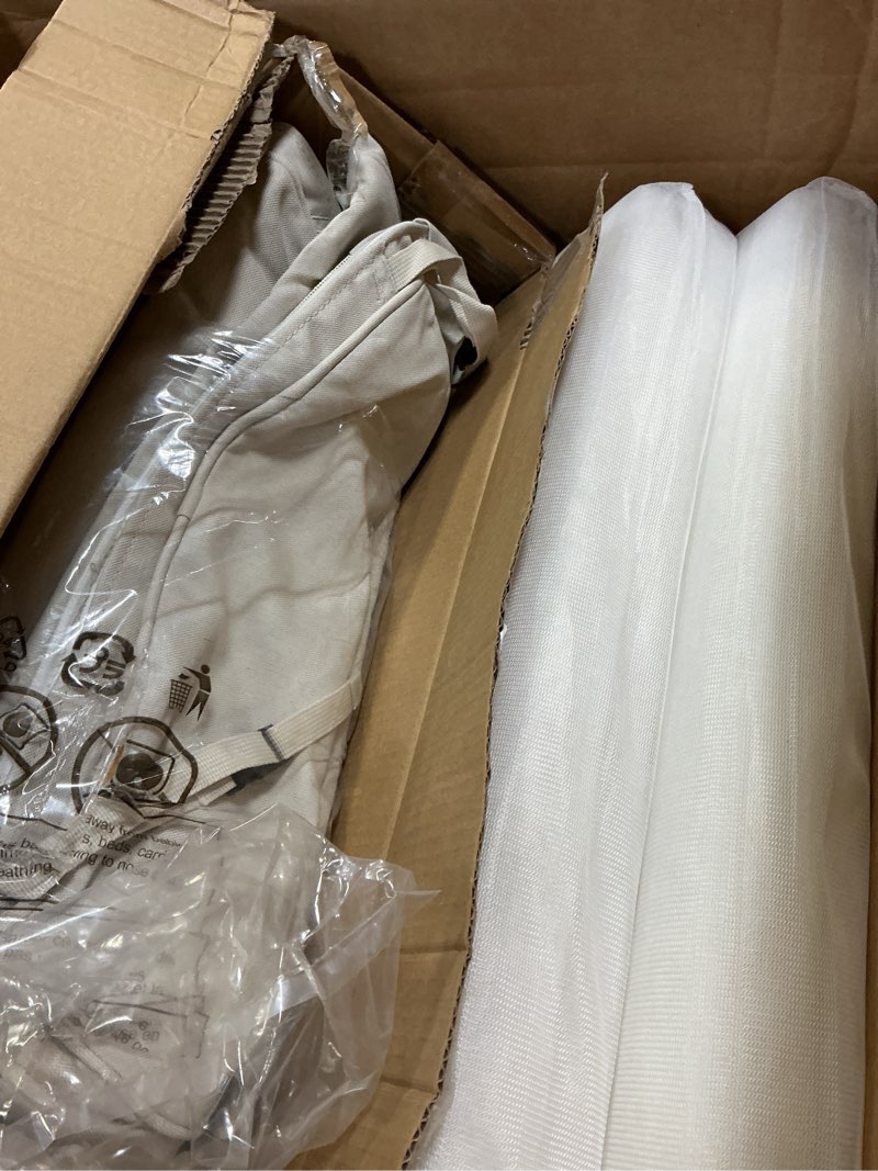 Condition photo showing Good Condition for sunrox dryfast foam outdoor chair cushion with drymesh drainage, all-weather fadeshield water resistant patio furniture cushions, ultra durable patio chair cushions 19"x19", 4 pack cream cream 19x19 inch (pack of 4)