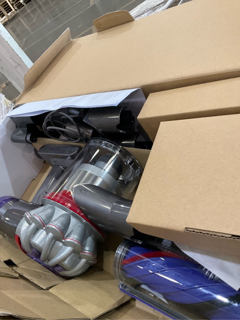 Condition photo showing As Is for dyson v8 portable cordless pet stick vacuum cleaner