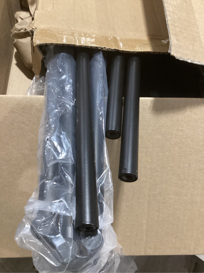 Condition photo showing New/Like New for HOOBRO Folding TV Tray Table, Stable Snack Table for Small Space, Portable Sofa Side Table, Easy Assembly and Storage, Ideal for Snacks and Meals in Living Room, Black BK15BZ01 1 Black