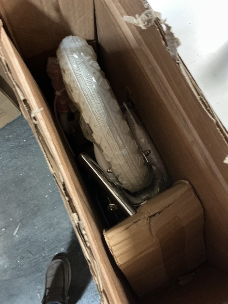 Condition photo showing New/Like New for RoyalBaby Stargirl 12 Inch Kids Outdoor Bicycle with Accessory Basket, Bell, Thick Wheels, and Safety Training Wheels for Ages 2-4, Purple