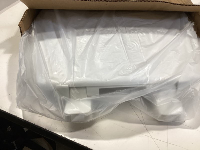 Condition photo showing Good Condition for little2big toilet seat with built-in potty training seat, slow close, durable plastic, made in usa, round, white