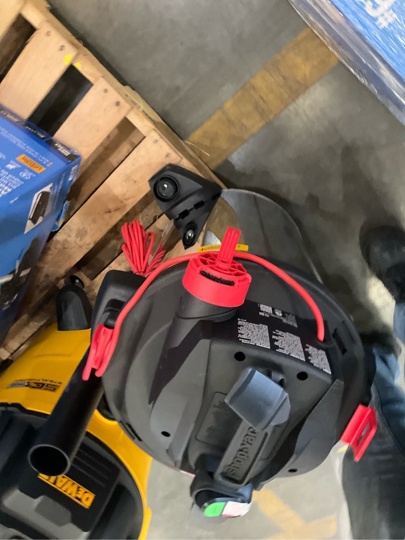 Condition photo showing As Is for shop-vac