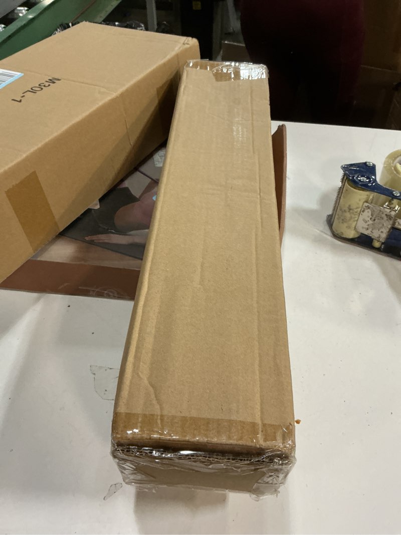 Condition photo showing New/Like New for LazBlinds Cordless Bamboo Roman Shades for Windows, Light Filtering Natural Bamboo Blinds, Easy Lift Cordless Design for Living Room & Bedroom, Fits Interior Windows 20" W x 64" H, Tatami Tatami 20"W x 64"H