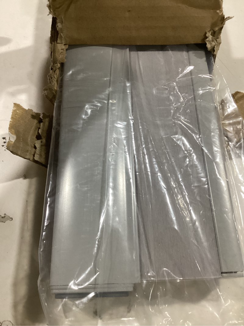 Condition photo showing Good Condition for No Drill Cellular Shades for Indoor Windows, Thermal Insulating & Noise Reducing Honeycomb Blinds, Cordless Free Stop Blinds Light Filtering, Grey,33" W x 64" H 33"W x 64"H Grey(light Filtering)