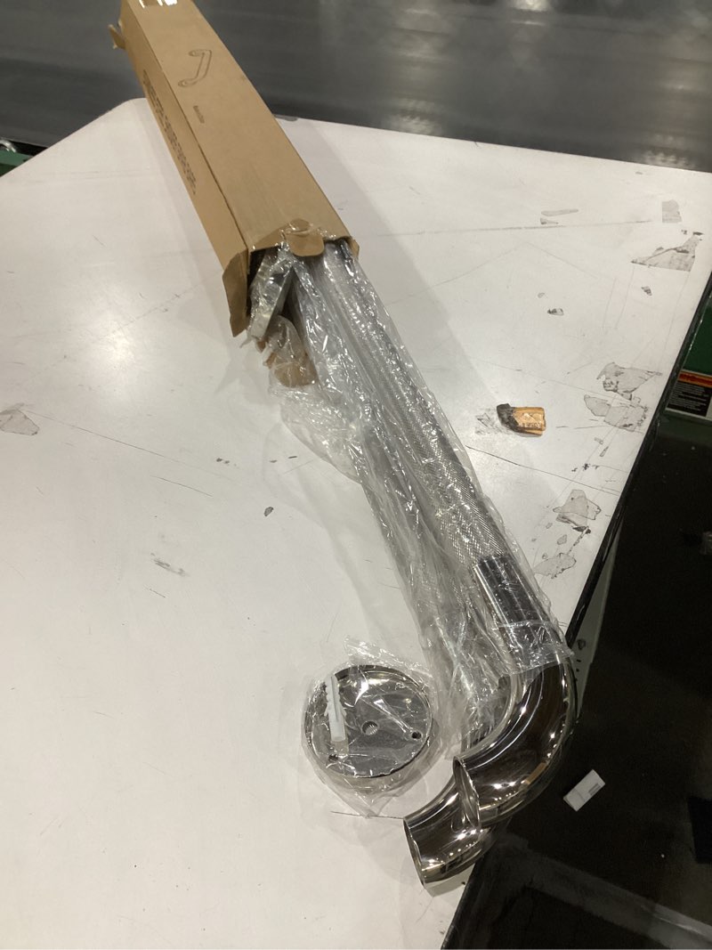 Condition photo showing New/Like New for 32 Inch Chrome Shower Grab Bar - 1.25 Inch Diameter, ZUEXT Stainless Steel Wall Safety Grab Bar, Bathroom Shower Balance Bar, Safety Hand Rail Support,Handicap Elderly Injury Senior Bath Assist Handle 32 Inch (Pack of 2)