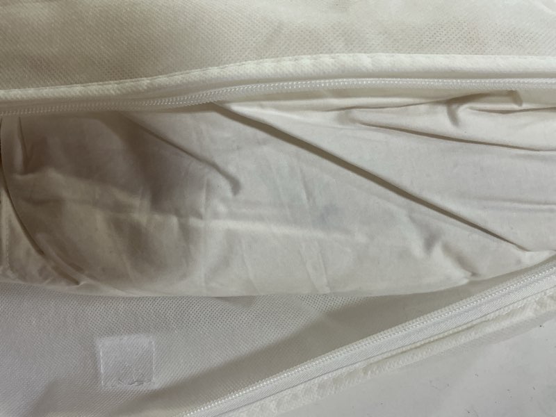 Condition photo showing As Is for premium down duvet insert, twin, down