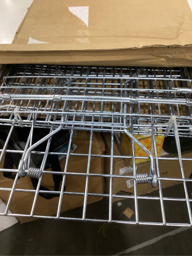 Condition photo showing Good Condition for 32" live animal traps,humane animal trap for stray cats up to 16.5 pounds, raccoons, squirrel, skunk, mole, groundhog, armadillo, rabbit,steel foldable with pedal triggers