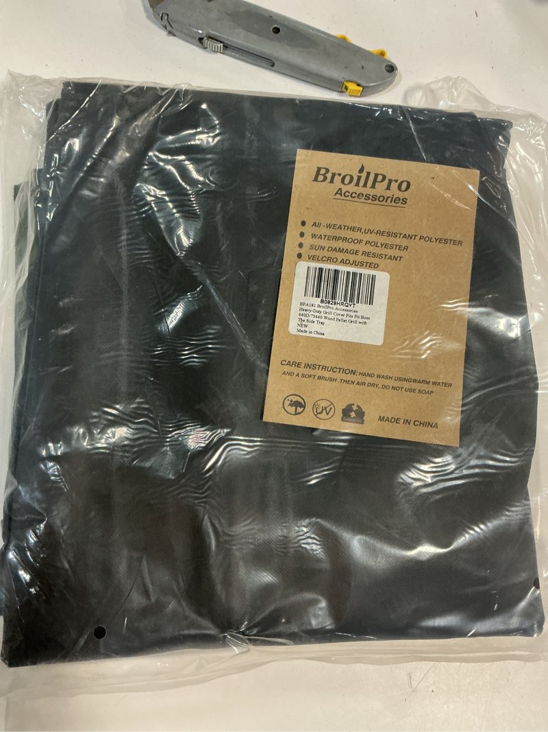 Condition photo showing New/Like New for Heavy-Duty Grill Cover Fits Pit Boss 440D/73440 Wood Pellet Grill with The Side Tray 48"X19"X37"H