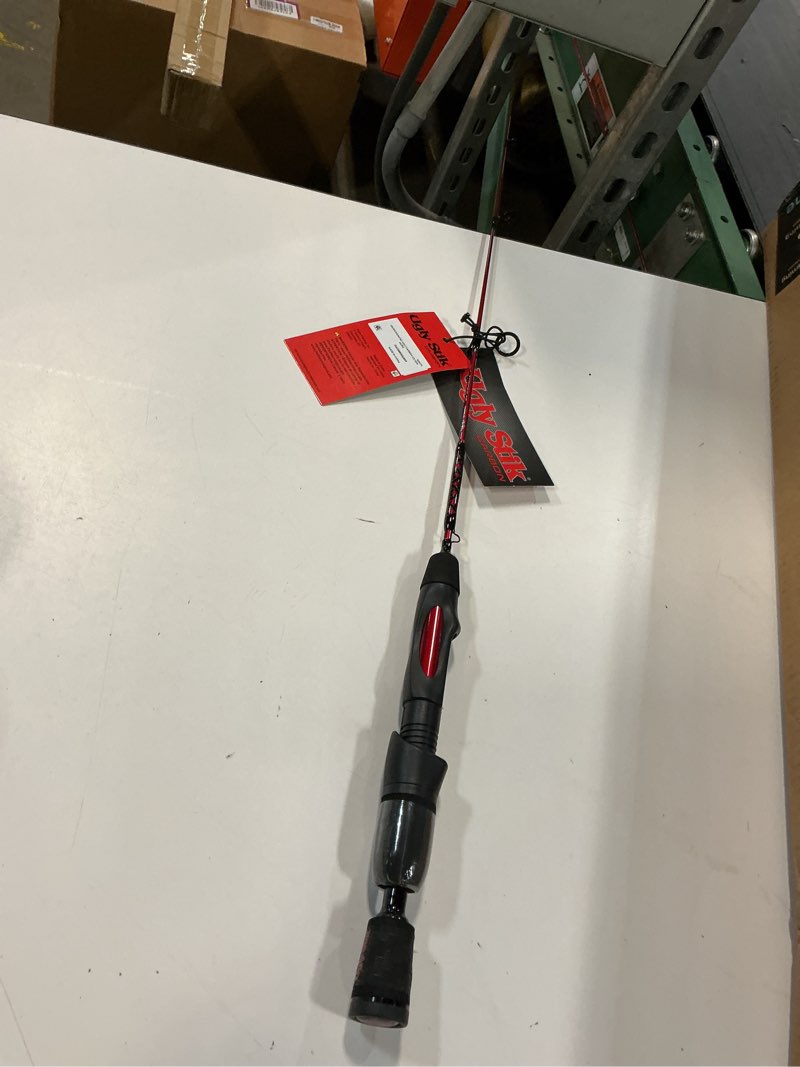 Condition photo showing Good Condition for ugly stik carbon spinning fishing rod, 6'6", medium