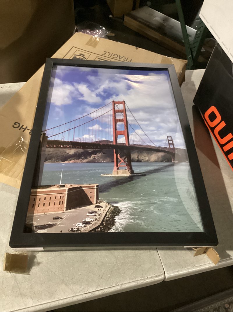 Condition photo showing Good Condition for LUCKYLIFE 16x24 Frame in Black, Gallery Frame for Wall Mounting, 2 Pack Black 16x24